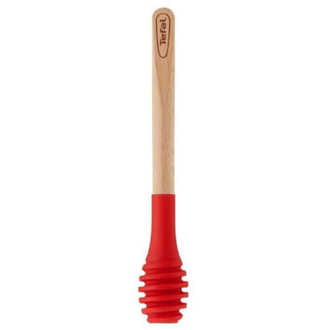 Tefal Cuillère à miel en bois naturel ergonomique