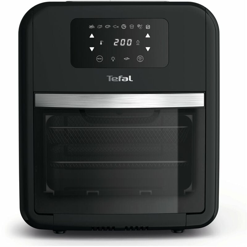 Tefal - easy fry fw5018 single 11 l self contained 2000 w hot air fryer black