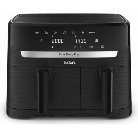 Tefal EY 901 N Dual Easy Fry Essential negro 8,3 L