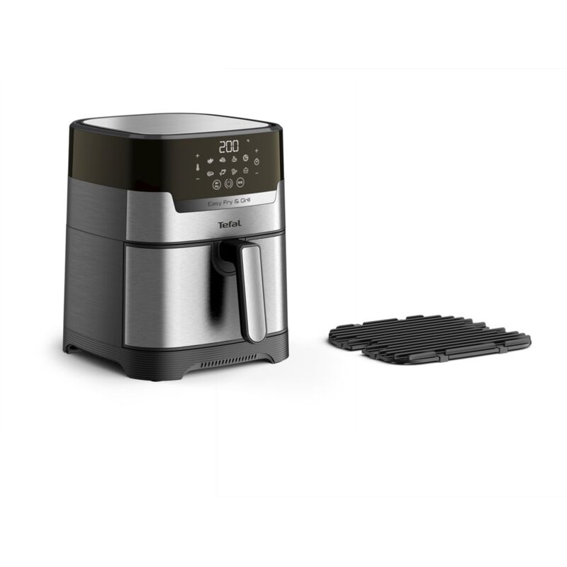 Tefal - Easy Fry & Grill EY505D15 friteuse Unique 4,2 l Autonome 1550 w Friteuse à air chaud Inox