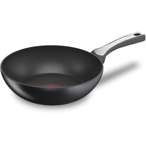 Tefal G25919 Unlimited On Padella Wok, Alluminio, Nero