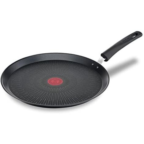 Tefal G25939 Unlimited On Padella per crêpe, Alluminio, Nero