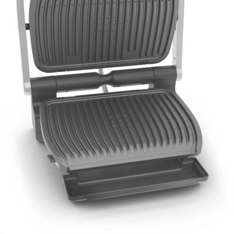Tefal GC707D électrique Grill à contact acier inoxydable, noir A741453