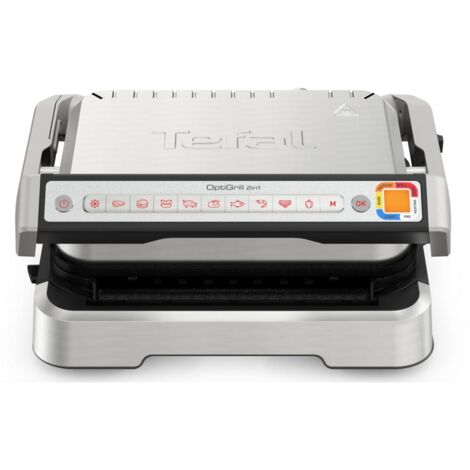Tefal – Grill multifonction 2100W – Surface de cuisson 600 cm² – Technologie Optigrill pour cuisson précise – GC772D10