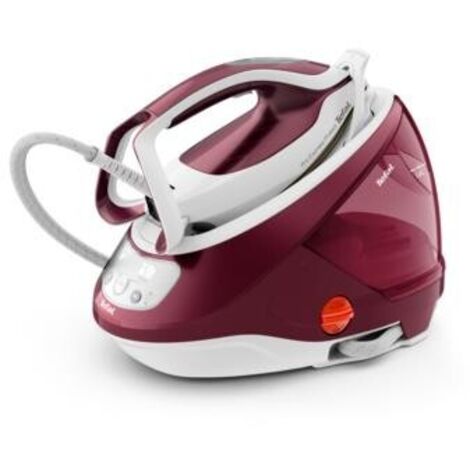Tefal GV9220 Pro Express Protect centro de planchado burdeos blanco