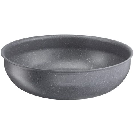 Tefal Ingenio Padella Wok 26 cm, Induzione, Rivestimento Antiaderente Impilabile, Lavabile in Lavastoviglie, Made in Francia, Natural Force L3967702, Nero, Antiaderente
