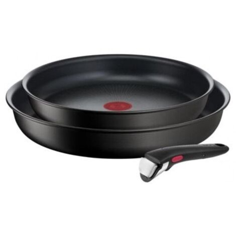 Tefal - ingenio unlimited set bratpfannen + abnehmbare handgriff 22/26cm - l7639243 - 3168430343290