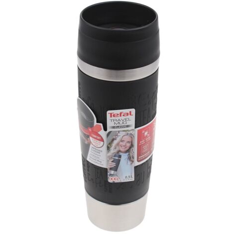 Tefal - isolierbecher classic 0.5l schwarz - n2020010 - 4168430013772