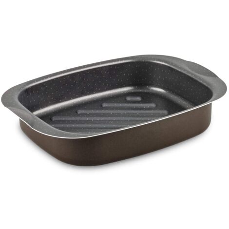 Tefal J1602002 Success Piatto arrosto, alluminio, marrone, 27x39 cm