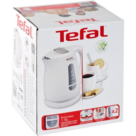 Tefal KO2991 tetera eléctrica 1,5 L 2200 W Gris, Blanco, Amarillo