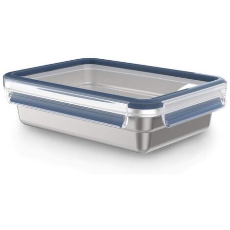 Tefal Meal Steel contenant hermétique bleu 1,2 litre