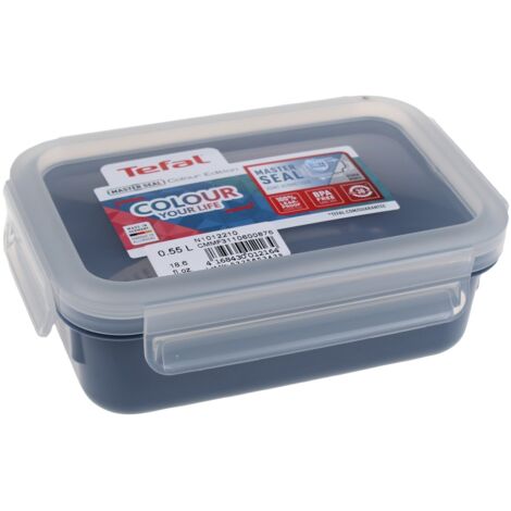 Tefal - n1012210 masterseal color re 0,55 l bleu 16x11x6 -