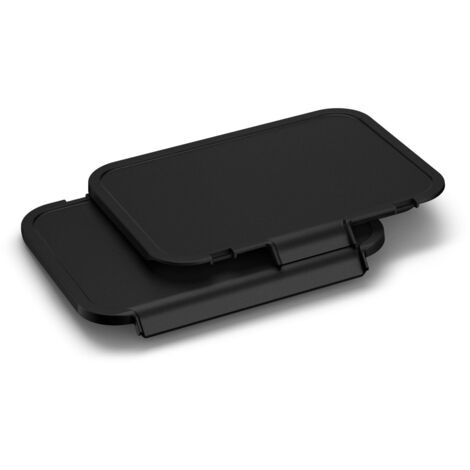 Tefal OptiGrill XA733810 - Piastre Plancha, per Tefal OptiGrill 2 in 1 e 4 in 1, per grigliare cibi delicati, in alluminio pressofuso antiaderente, colore nero