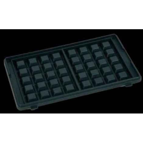 Tefal – Plaque à gaufre inférieure pour gaufrier et croque-monsieur – Cuisson uniforme – Compatible avec modèles SW854D16, SW852D12, SW857D12 - SS-994714