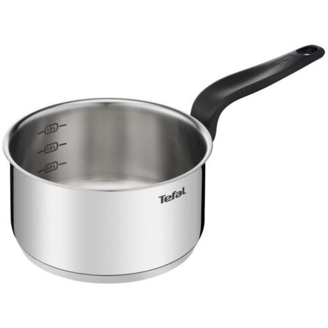 Tefal Primary Casseruola 18 cm/2,1 l, in acciaio inossidabile di prima qualità, per induzione, Mijoter, Bollitore, ricette E3082904