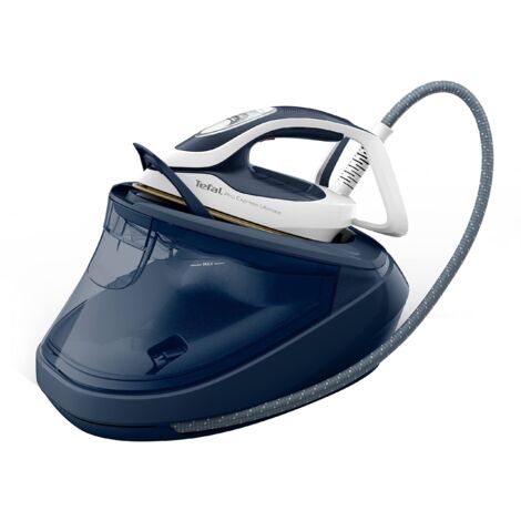 Tefal Pro Express Ultimate II GV9720E0 - Centrale a Vapore con Pressione di 8 Bar, 170 g/min di Vapore Costante, Jet di 590 g/min, Funzione Vapore Verticale, Capacit� 1,2 L, Tecnologia Durilium Airgli