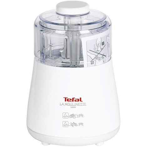 Tefal Robot de cuisine Moulinette, 1000 watts, couleur white.