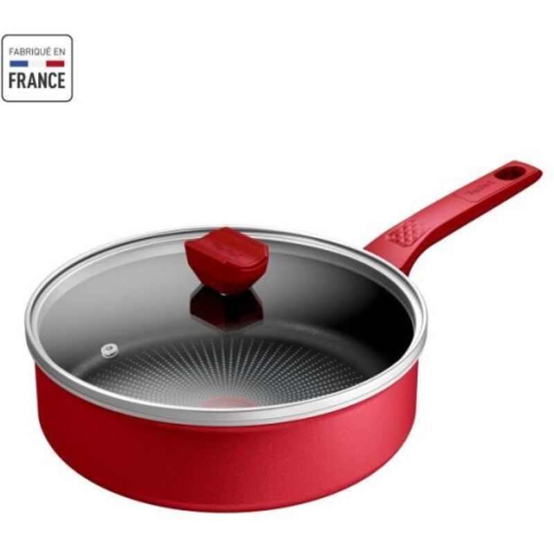 Tefal - Sauteuse anti-adhésive 24cm + couvercle C2893202