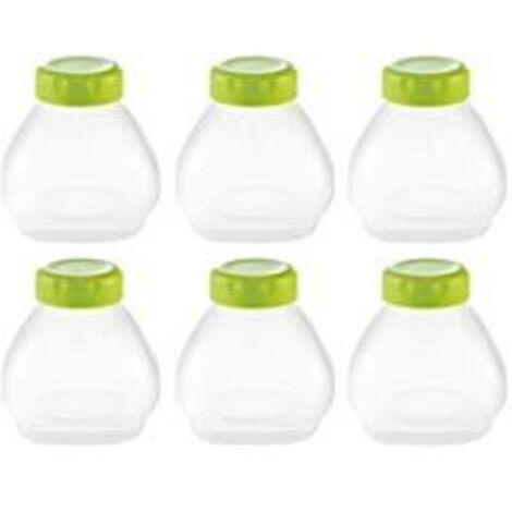 Tefal Set di 6 bottiglie trasparenti per yogurt da bere