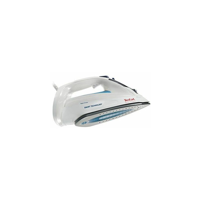 

Tefal Smart Protect FV4980 plancha Plancha a vapor Suela de Durilium 2600 W Azul, Gris, Blanco