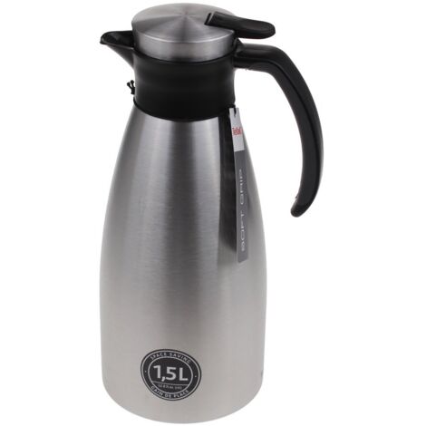 Tefal - soft grip caraffa termica nero - k3043214 - 4168430000628