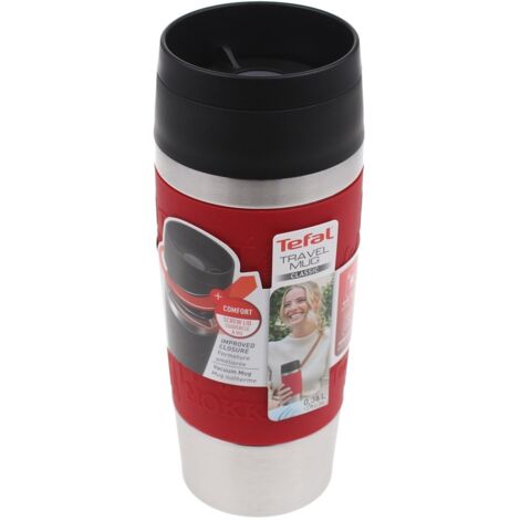 Tefal - taza térmica classic 0,36l rojo - n2020410 - 4168430013727