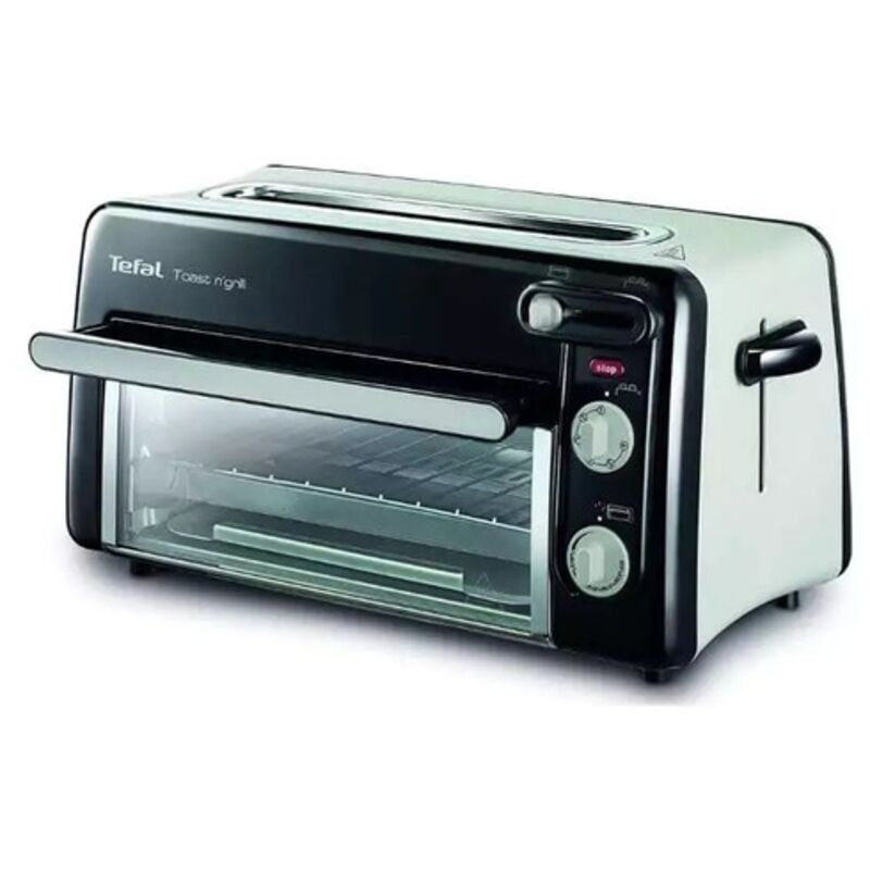 TL6008 Toast n Grill, schwarz/silber - Tefal