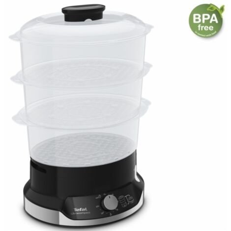 Tefal Ultracompact VC204810 vaporera negra 9 litros