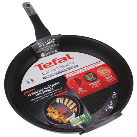 Tefal - unlimited - padella per friggere - 32cm - g2550802 - 3168430300682
