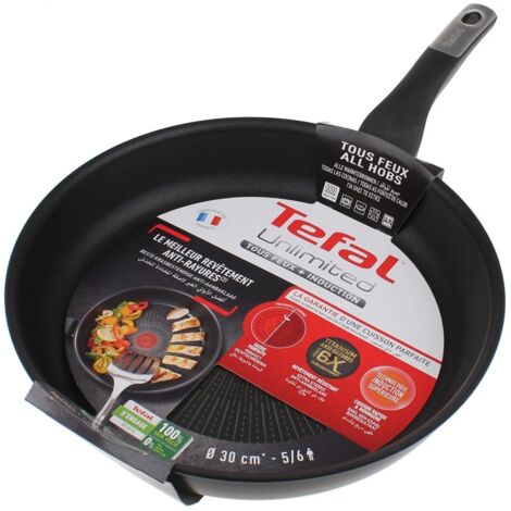 Tefal - unlimited sartén para freír -30cm - g2550702 - 3168430300675