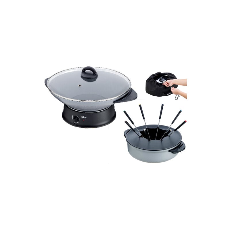 Tefal - Wok Fondue Compact