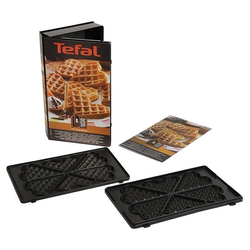 Image of 2 piastre waffle cuore - Piastra per waffle, Tostapane - TEFAL - 3238303045386366187