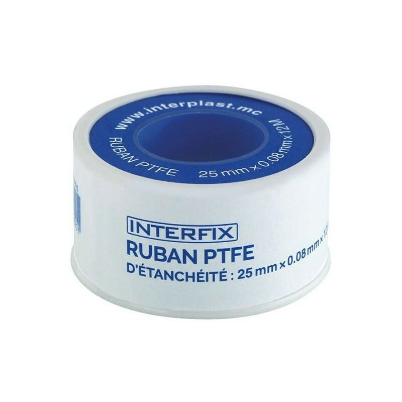 

Cinta de sellado Interfix PTFE 25mm