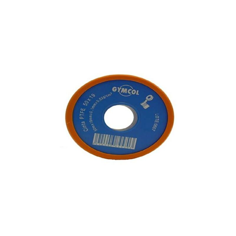 

Cinta Ptfe (Teflon) 50mx19mmx0,1 - Gymcol