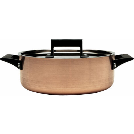 Tegame 2 Manici in Rame Ø20 cm Antiaderente Alexander Status