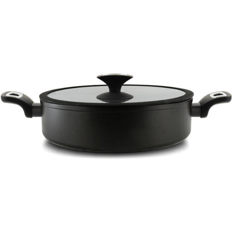 Tegame Ø 28 cm Antiaderente Induzione Silex Elegance Black Nero
