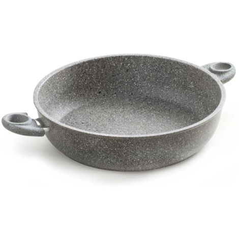 ACCADEMIAMUGNANO Tegame alto 32 cm antiaderente Accademia Mugnano pietra
