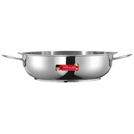 Tegame Inox 2 Manici Cm 26 River Inoxriv
