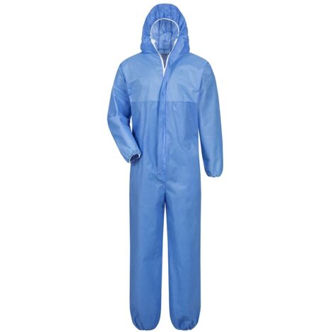 TEGEL SMS-Schutzanzug TECTOR® PSA Kategorie 3, Typ 5/6, Blau Gr.5-XXXL