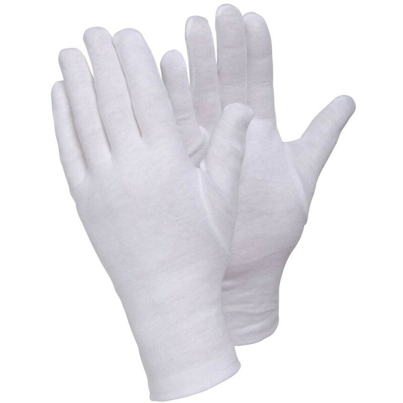 Ejendals - Tegera 104 Textile, Cotton Cat.I Gloves White SZ-7 (pr)