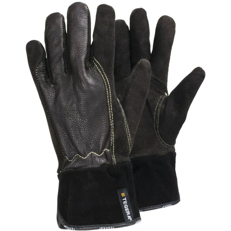 Ejendals - Tegera 32 Leather & Kevlar Cut-B Cat.II Gloves Black SZ-13 (pr)