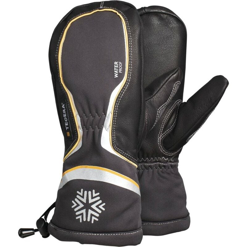 Ejendals - Tegera 7794 Goatskin Cat. ii Gloves Black/Grey SZ-7 (pr)