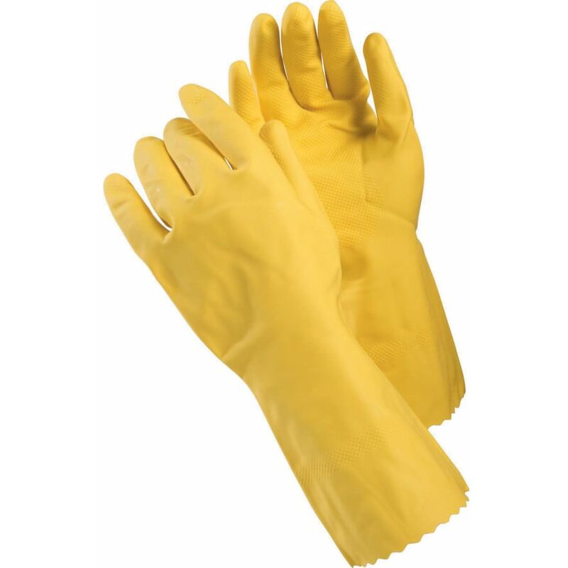 Tegera 8150 Yellow Latex Gloves - Size 7- you get 5 - Ejendals