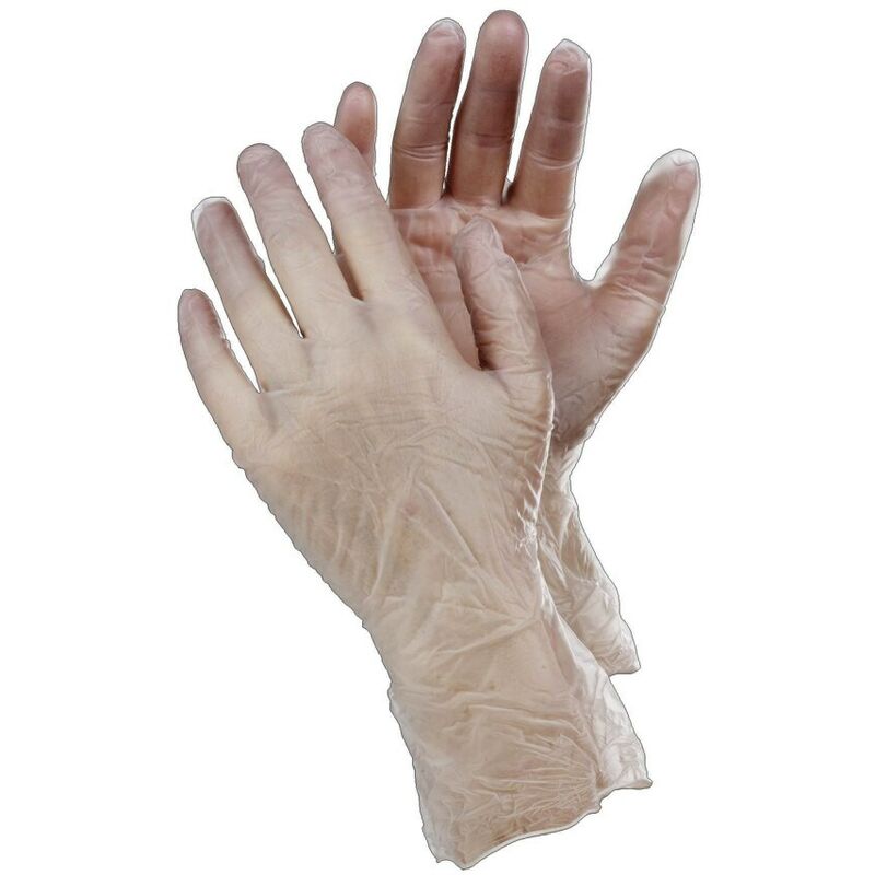 Ejendals - Tegera 825A Vinyl p/f 240mm Cat.Iii esd Gloves Clear SZ-9 (BX-100)