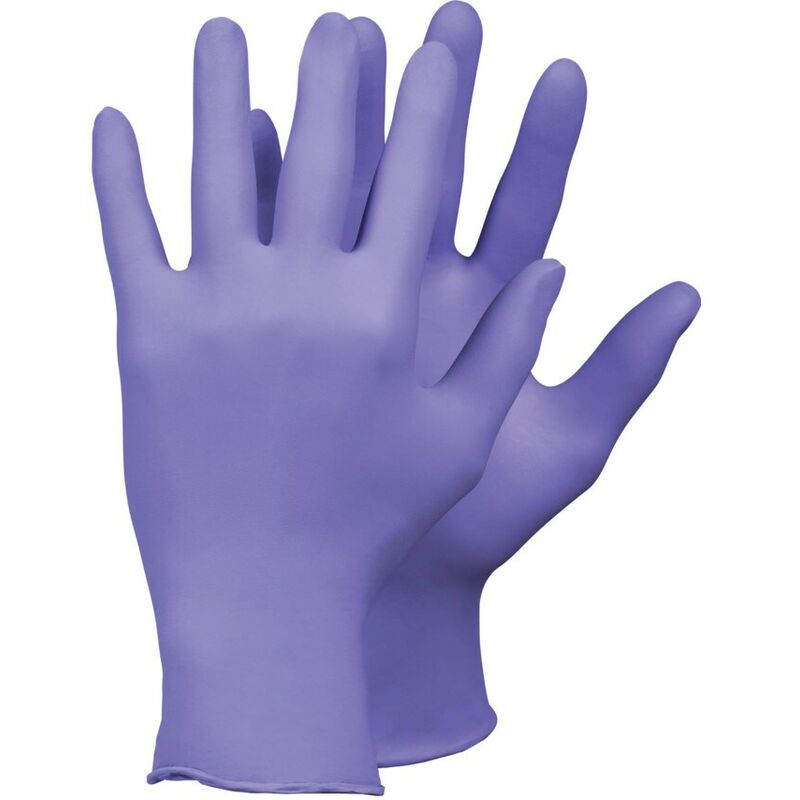 Ejendals - Tegera 842 Nitrile p/f 240mm Cat.Iii Gloves Purple SZ-7 (BX-100)