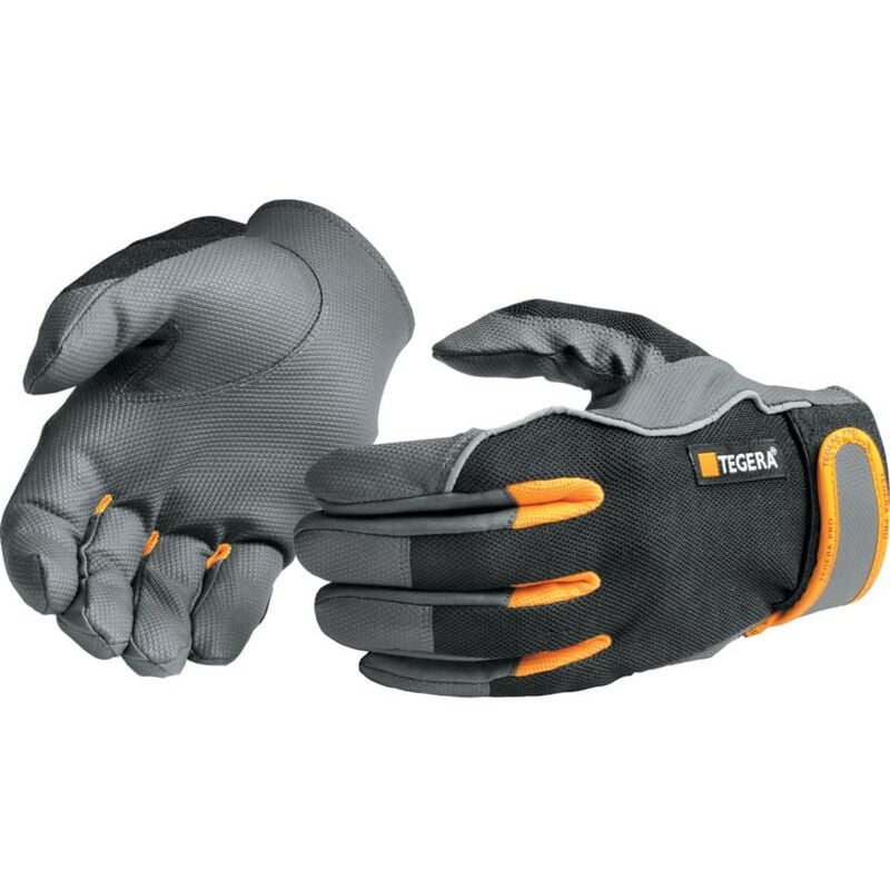 Cut Resistant Gloves, Black/Grey, Microthan+, Size 7 - Ejendals