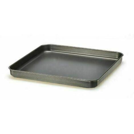 Teglia bordata antiaderente quadrata forno pizza dolci bassa 30 x 30 cm