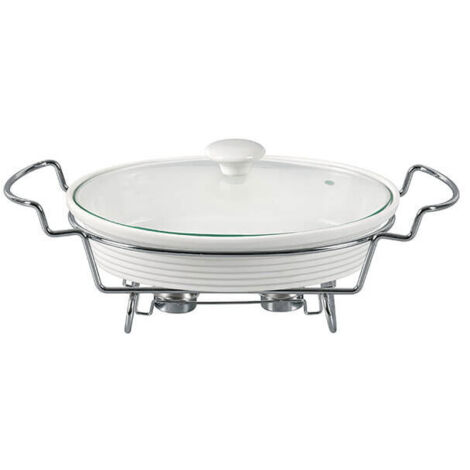 Teglia da forno da 2,2 l con coperchio e riscaldatore MAESTRO MR-11460-74