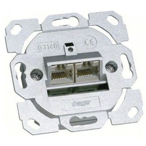TEHALIT DATENDOSIO CAT.6A, 2FACH G3140