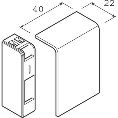 TEHALIT ENDSTÜCK SL 200556D1 ALU